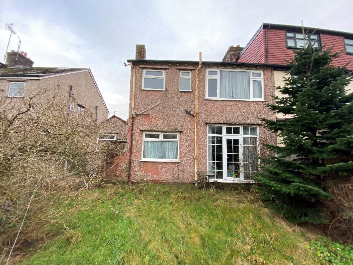 Rear extension & garden transformation — before