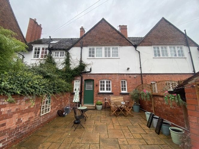 The rear of the listed Port Sunlight property